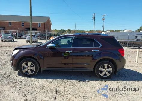 2011 Chevrolet Equinox Ltz из США, поврежденный, VIN 2CNALFEC2B6437392